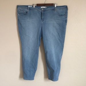 Torrid-Luxe Skinny Jeans- 30R- Light blue wash